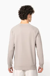 Kariban Men's organic cotton crew neck raglan sleeve sweatshirt – foto 2