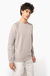 Kariban Men's organic cotton crew neck raglan sleeve sweatshirt – foto 11