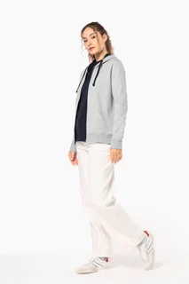 Kariban Ladies’ contrast hooded full zip sweatshirt – foto 12