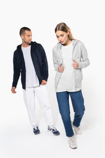 Kariban Sweater met capuchon en rits – foto 12