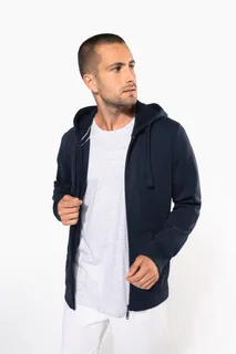 Kariban Sweater met capuchon en rits – foto 8