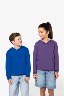 Kariban Kids' contrast hooded sweatshirt – foto 10