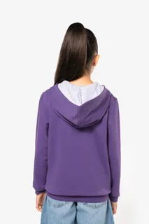 Kariban Kids' contrast hooded sweatshirt – foto 3
