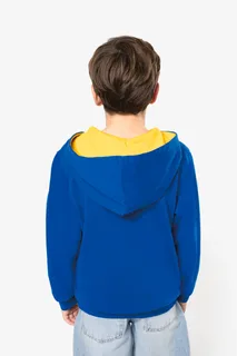 Kariban Kids' contrast hooded sweatshirt – foto 5