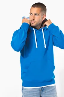 Kariban Sweater met contrasterende capuchon – foto 8