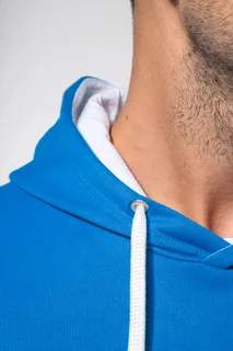 Kariban Sweater met contrasterende capuchon – foto 5