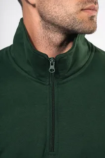 Kariban Sweater met ritskraag – foto 3