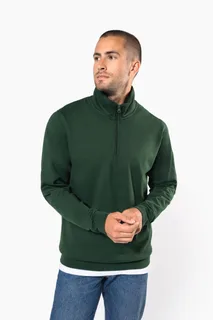 Kariban Sweater met ritskraag – foto 1