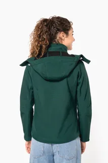Kariban Ladies' detachable hooded softshell jacket – foto 2