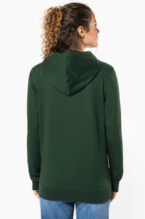 Kariban Gerecyclede uniseks sweater met rits en capuchon – foto 8