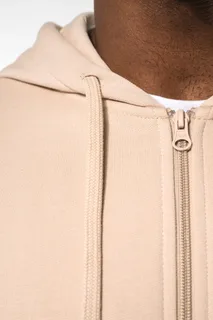 Kariban Gerecyclede uniseks sweater met rits en capuchon – foto 5