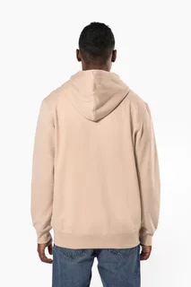 Kariban Gerecyclede uniseks sweater met rits en capuchon – foto 3