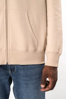 Kariban Gerecyclede uniseks sweater met rits en capuchon – foto 6