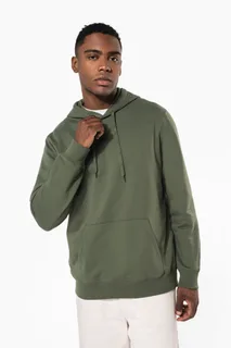 Kariban Gerecyclede uniseks sweater met capuchon – foto 1