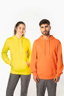Kariban Gerecyclede uniseks sweater met capuchon – foto 7