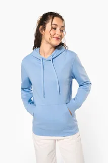 Kariban Gerecyclede uniseks sweater met capuchon – foto 2
