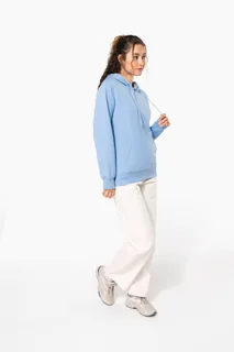 Kariban Gerecyclede uniseks sweater met capuchon – foto 4