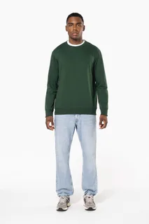 Kariban Gerecyclede uniseks sweater met ronde hals – foto 5