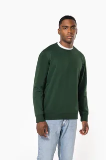 Kariban Gerecyclede uniseks sweater met ronde hals – foto 1
