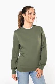 Kariban Gerecyclede uniseks sweater met ronde hals – foto 3