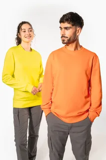 Kariban Gerecyclede uniseks sweater met ronde hals – foto 17