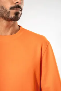 Kariban Gerecyclede uniseks sweater met ronde hals – foto 15