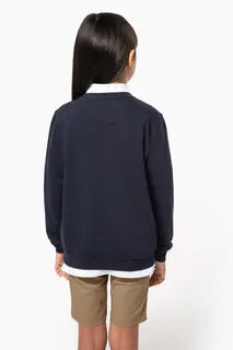 Kariban Kindersweater met ronde hals – foto 2