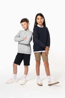 Kariban Kindersweater met ronde hals – foto 13