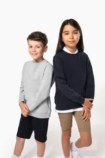 Kariban Kindersweater met ronde hals – foto 14