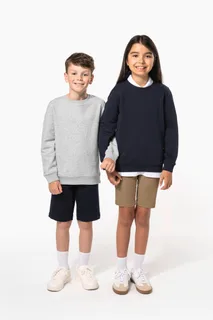 Kariban Kindersweater met ronde hals – foto 3