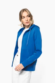 Kariban Ladies' eco-friendly zip-through hoodie – foto 8