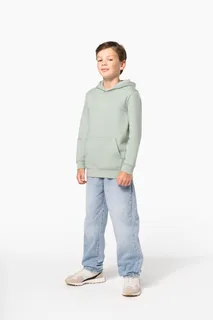 Kariban Ecologische kindersweater met capuchon – foto 7