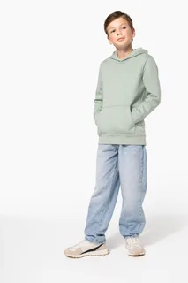 Kariban Ecologische kindersweater met capuchon – foto 8