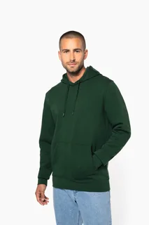 Kariban Ecologische herensweater met capuchon – foto 1