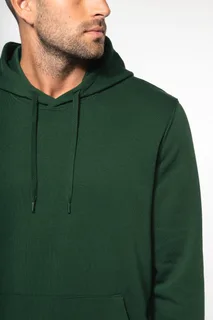 Kariban Ecologische herensweater met capuchon – foto 4