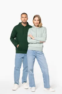 Kariban Ecologische herensweater met capuchon – foto 9