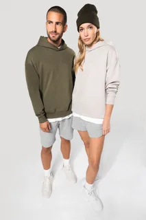 Kariban Oversized fleece sweater met capuchon – foto 10