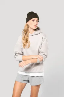 Kariban Oversized fleece sweater met capuchon – foto 8