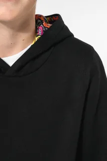 Kariban Sweater met contrasterende capuchon met motief – foto 9