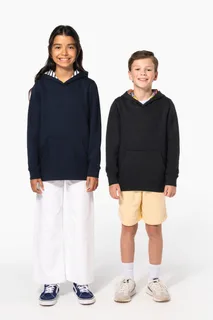 Kariban Sweater met contrasterende capuchon met motief – foto 21
