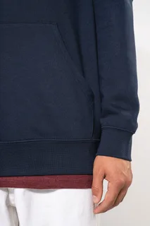 Kariban Unisex sweater met capuchon met contrasterend motief – foto 5