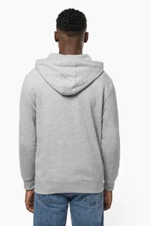 Kariban Ecologische uniseks sweater met capuchon – foto 3