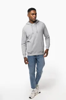 Kariban Ecologische uniseks sweater met capuchon – foto 12