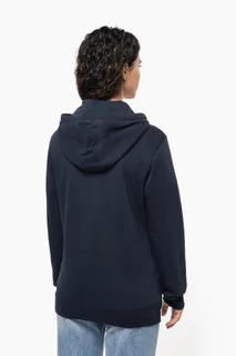 Kariban Ecologische uniseks sweater met capuchon – foto 5