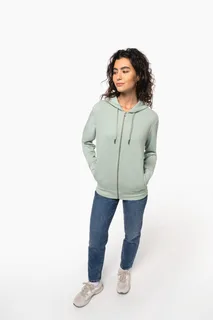 Kariban Unisex eco-friendly French Terry zipped hooded sweatshirt – foto 10