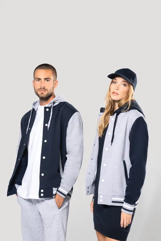 Kariban College jacket met capuchon unisex