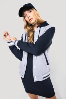 Kariban College jacket met capuchon unisex – foto 6