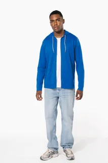 Kariban Licht katoenen sweatvest met capuchon – foto 16