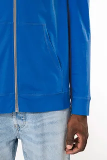 Kariban Licht katoenen sweatvest met capuchon – foto 6