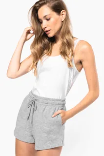 Kariban Ecologische damesshort van french terry – foto 3